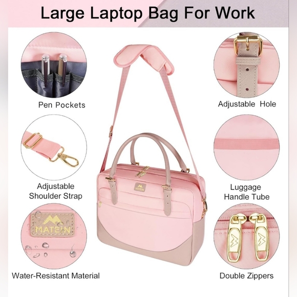 Matein Laptop Bag - Picture 2 of 8